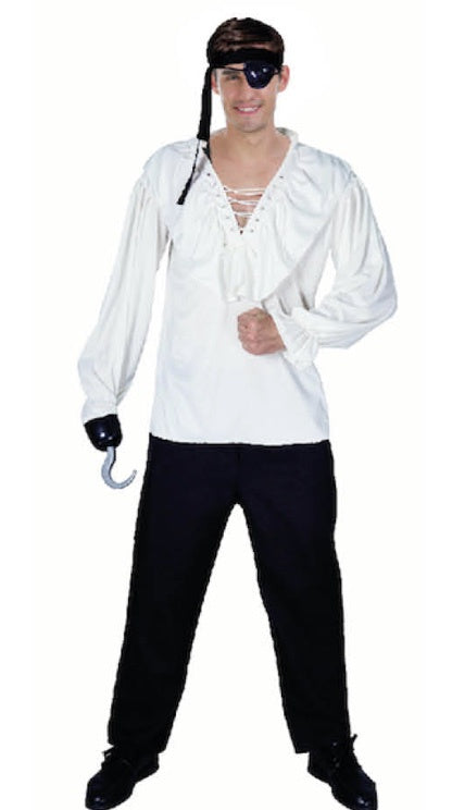ADULT DELUXE PIRATE SHIRT COSTUME